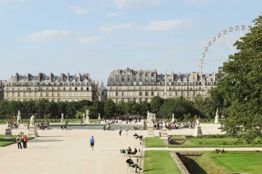 Jardin des Tuileries Parijs
